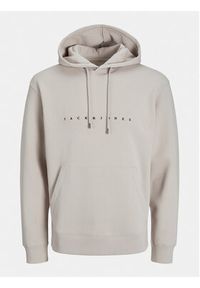 Jack & Jones - Jack&Jones Bluza Star 12233972 Beżowy Relaxed Fit. Kolor: beżowy. Materiał: bawełna, syntetyk #4