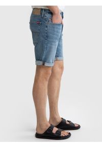 Big-Star - Szorty męskie jeansowe Aden 250. Okazja: na co dzień. Kolor: niebieski. Materiał: jeans. Styl: klasyczny, casual, elegancki #3