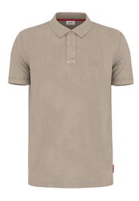JOOP! Jeans Polo 15 JJJ-02Ambrosian 30045619 Beżowy Modern Fit. Typ kołnierza: polo. Kolor: beżowy. Materiał: bawełna #5