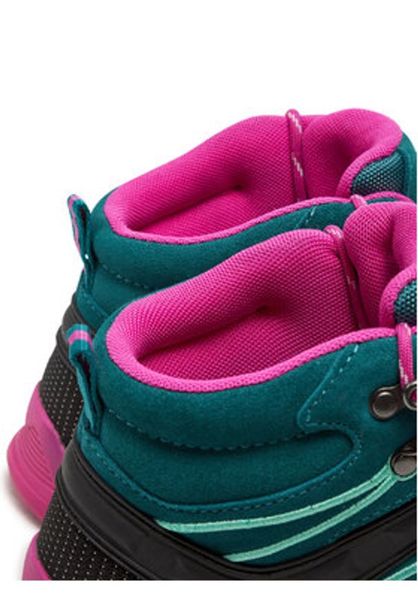 CMP Trekkingi Rigel Mid Trekking Shoes Wp 3Q12944J Turkusowy. Kolor: turkusowy. Materiał: zamsz, skóra. Sport: turystyka piesza
