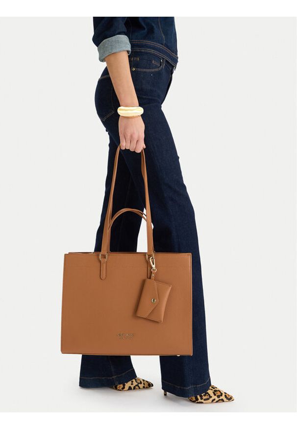 Nine West Torebka CEO-Vellor-LDA8459 Brązowy. Kolor: brązowy