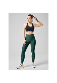 CASALL - Legginsy Damskie Fitness Casall Z Wysokim Stanem. Stan: podwyższony. Kolor: zielony. Sport: fitness