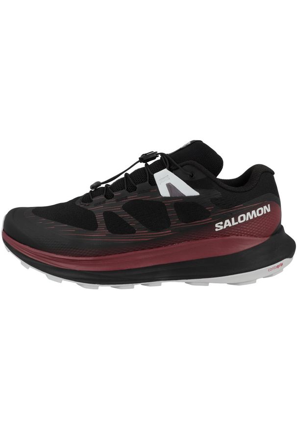 salomon - Buty do biegania męskie Salomon Ultra Glide 2. Zapięcie: sznurówki. Kolor: czarny. Materiał: materiał, syntetyk. Szerokość cholewki: normalna. Sport: bieganie