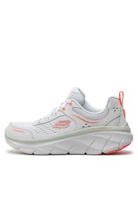 skechers - Skechers Sneakersy D'Lux Walker 2.0-Daisy Doll 150093/WMLT Biały. Kolor: biały. Materiał: materiał #3