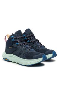 HOKA - Hoka Trekkingi Anacapa 2 Mid GTX GORE-TEX 1142831 Granatowy. Kolor: niebieski. Materiał: materiał #4