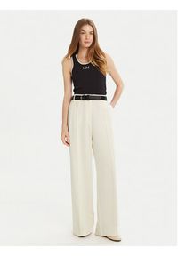 Max Mara Leisure Top Sax 2516941027 Granatowy Slim Fit. Kolor: niebieski. Materiał: bawełna #3