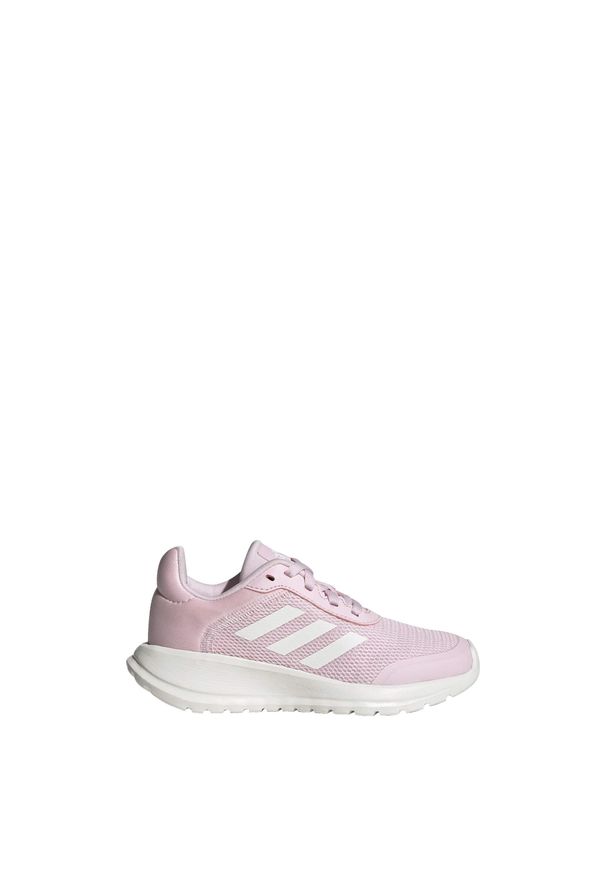 Adidas - Buty dziecięce adidas Tensaur Run. Kolor: biały, różowy, wielokolorowy. Materiał: materiał. Sport: bieganie