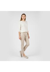 Półbuty damskie S.Barski, lekka konstrukcja perforowana cholewka sznurowanie elastyczna podeszwa miękkie wnętrze, beżowe, LR61-7044. Okazja: na co dzień. Zapięcie: sznurówki. Kolor: beżowy. Materiał: jeans. Szerokość cholewki: normalna. Sezon: wiosna, lato. Obcas: na platformie. Styl: casual, elegancki, klasyczny #5