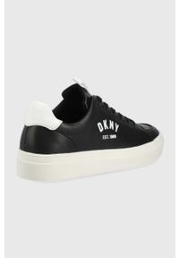 DKNY - Dkny sneakersy K4146181.005 kolor czarny. Nosek buta: okrągły. Zapięcie: sznurówki. Kolor: czarny. Materiał: guma #3