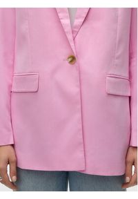 Vero Moda Marynarka Nila 10320915 Różowy Slim Fit. Kolor: różowy. Materiał: syntetyk #3