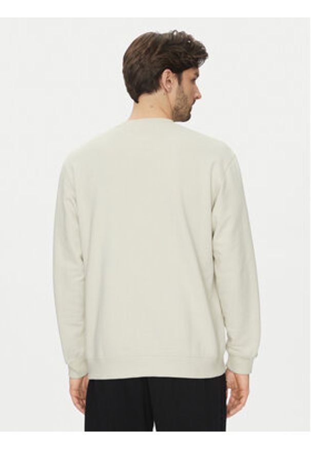 Adidas - adidas Bluza Premium Essentials JD3304 Beżowy Loose Fit. Kolor: beżowy. Materiał: bawełna