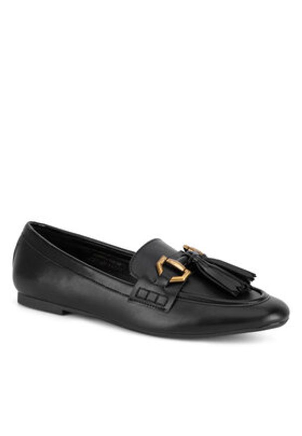 Jenny - JENNY Loafersy R245504392 Czarny. Kolor: czarny. Materiał: materiał, syntetyk