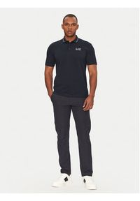 EA7 Emporio Armani Polo 7M000184 AF13511 UB102 Granatowy Regular Fit. Typ kołnierza: polo. Kolor: niebieski. Materiał: bawełna #3