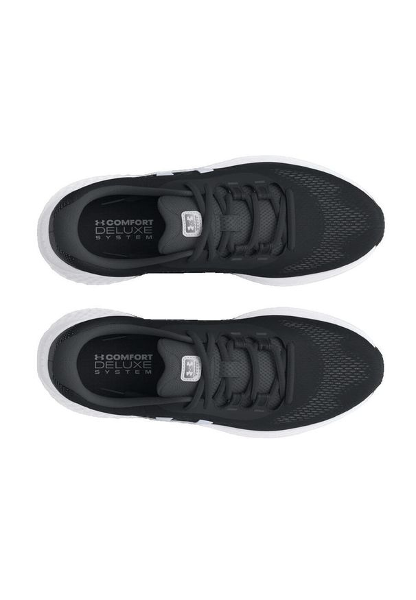 Damskie buty do biegania Under Armour Charged Rogue 4. Kolor: szary, czarny, biały, wielokolorowy. Sport: turystyka piesza, bieganie