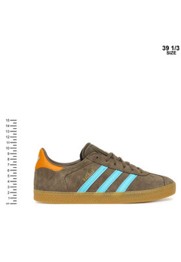 Adidas - adidas Sneakersy Gazelle JR5942 Brązowy. Kolor: brązowy. Materiał: zamsz, skóra. Model: Adidas Gazelle