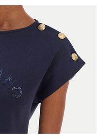 Marciano Guess T-Shirt 6RGI03 6362A Granatowy Regular Fit. Kolor: niebieski. Materiał: bawełna #4