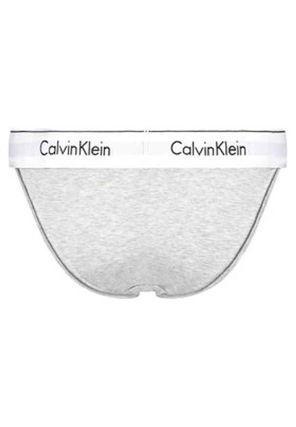 Calvin Klein Underwear Figi klasyczne Tanga 000QF4977A Szary. Kolor: szary. Materiał: bawełna