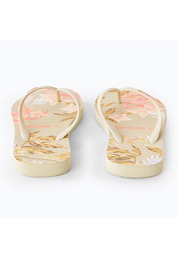 RIPCURL - Japonki damskie Rip Curl La Isla Bloom Open Toe. Nosek buta: otwarty. Kolor: beżowy. Styl: sportowy