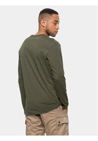 Jack Wolfskin Longsleeve Essential Longsleeve 1808821 Khaki Regular Fit. Kolor: brązowy. Materiał: bawełna. Długość rękawa: długi rękaw