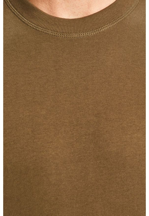 Jack & Jones - Bluza. Okazja: na co dzień. Kolor: zielony. Materiał: dzianina. Wzór: gładki. Styl: casual