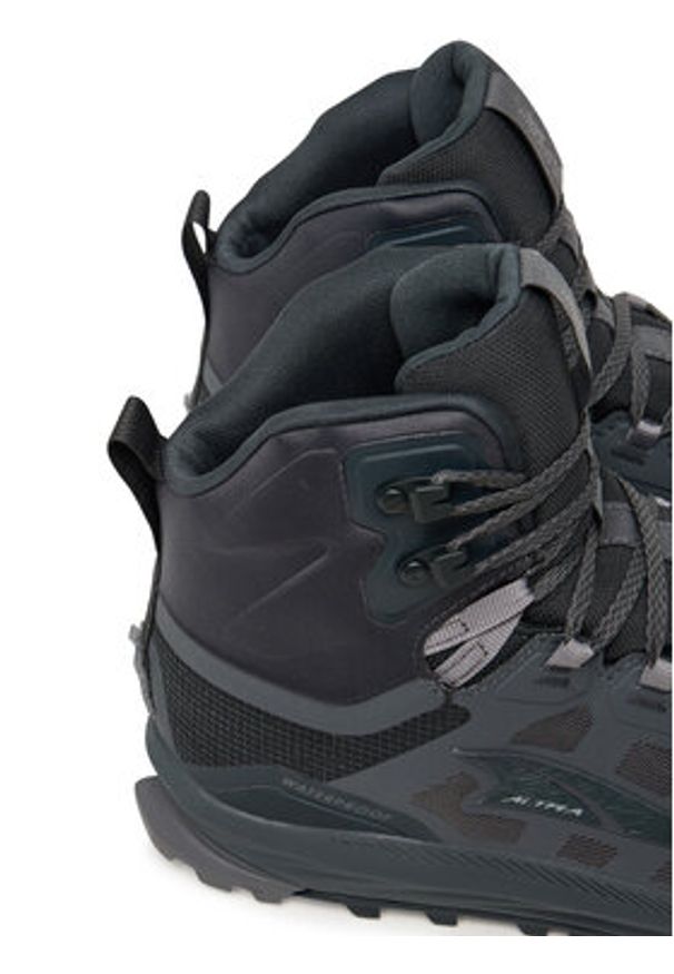 Altra Sneakersy Lone Peak 9 Waterproof Mid AL0A85PK Czarny. Kolor: czarny. Materiał: materiał