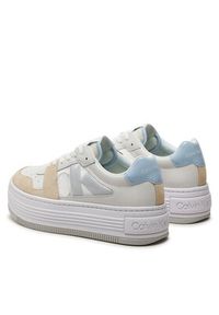 Calvin Klein Jeans Sneakersy Bold Platf Low Lace Mix Nbs Dc YW0YW01432 Biały. Kolor: biały #3