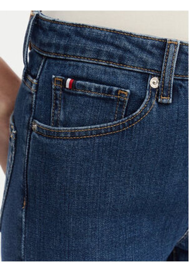 TOMMY HILFIGER - Tommy Hilfiger Jeansy Rian Rw WW0WW49956 Granatowy Bootcut Fit. Kolor: niebieski