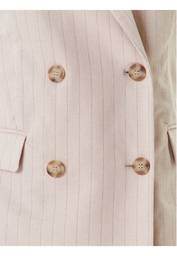 United Colors of Benetton - United Colors Of Benetton Kamizelka 29KBDJ00W Beżowy Regular Fit. Kolor: beżowy. Materiał: bawełna