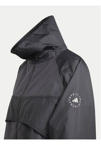Adidas by Stella McCartney - adidas by Stella McCartney Kurtka anorak Stella McCartney True Nature JG1066 Czarny Oversize. Kolor: czarny. Materiał: syntetyk #7