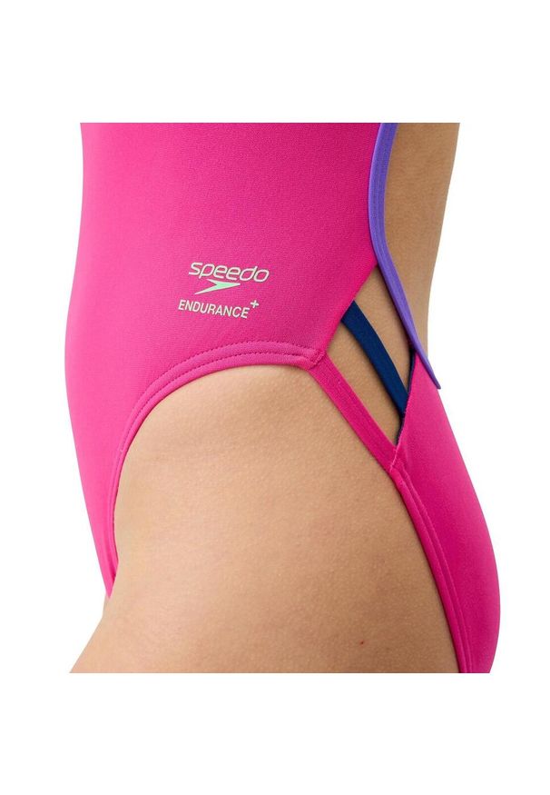 Strój kąpielowy jednoczęściowy damski na basen Speedo Solid. Kolor: różowy