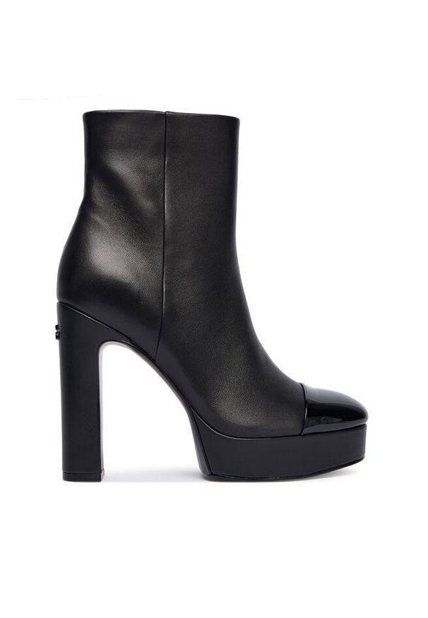 Botki Guess. Kolor: czarny