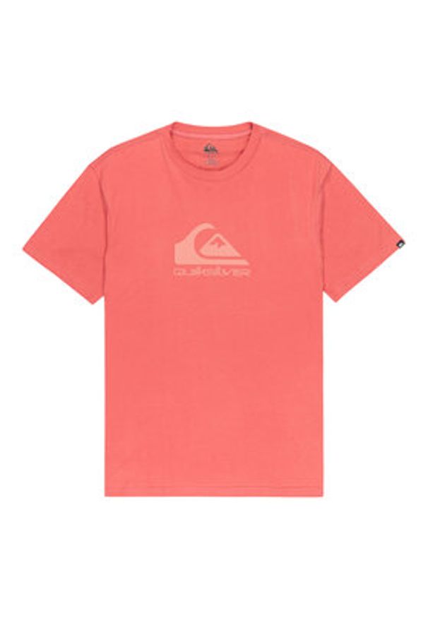 Quiksilver T-Shirt Ev Comp Logo EQYZT08182 Czerwony Regular Fit. Kolor: czerwony. Materiał: bawełna