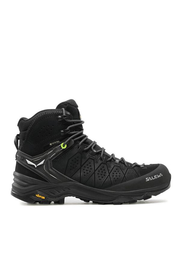 Trekkingi Salewa. Kolor: czarny. Technologia: Gore-Tex. Sport: turystyka piesza