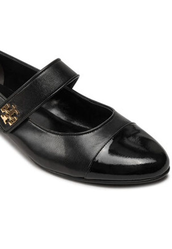 Tory Burch Baleriny 160313 Czarny. Kolor: czarny. Materiał: skóra
