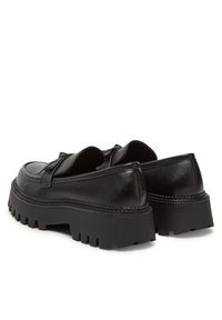 DeeZee Loafersy HY69907-3 Czarny. Kolor: czarny. Materiał: skóra