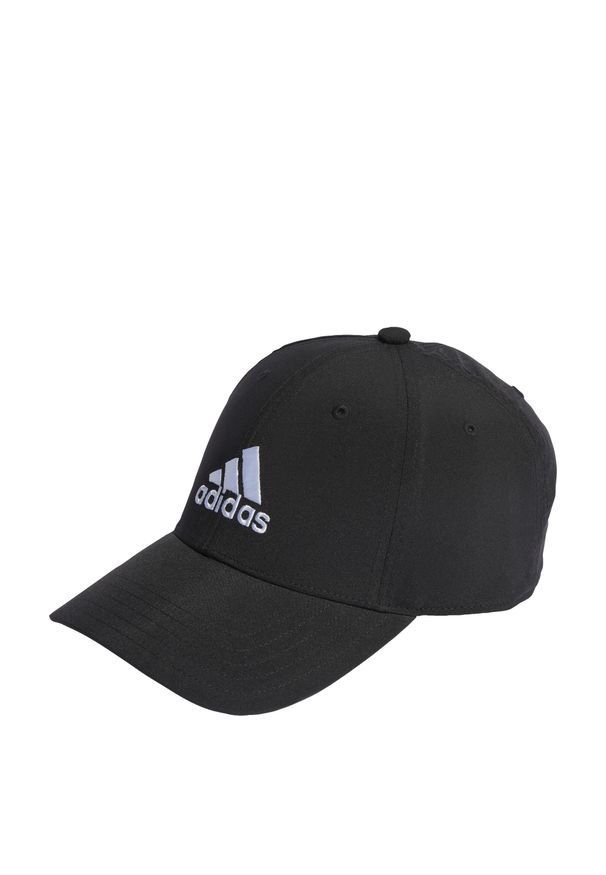 Adidas - Czapka Embroidered Logo Lightweight Baseball. Kolor: biały, wielokolorowy, czarny. Materiał: materiał. Styl: casual