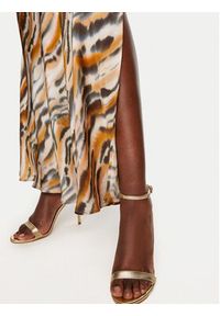 TwinSet - TWINSET Spódnica maxi 242TP2656 Kolorowy Straight Fit. Materiał: wiskoza. Wzór: kolorowy #3