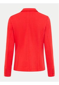 Olsen Marynarka 15001367 Czerwony Regular Fit. Kolor: czerwony. Materiał: syntetyk #3