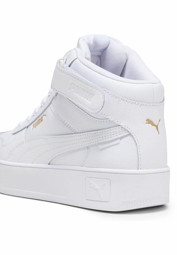 Puma - Buty Carina Street Mid Rozmiar 36 - 392337-01 Biały. Kolor: biały, żółty, wielokolorowy. Sezon: lato