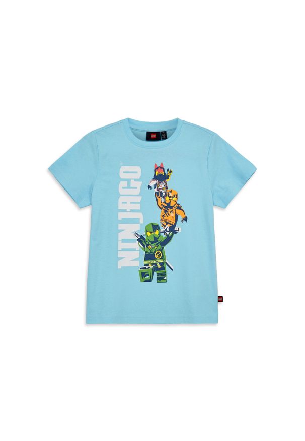 Koszulka Dziecięca LEGO NINJAGO Tano 308 Błękitna. Kolor: niebieski