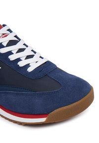 EA7 Emporio Armani Sneakersy 7X000655 AF23106 MZ696 Granatowy. Kolor: niebieski. Materiał: materiał #6