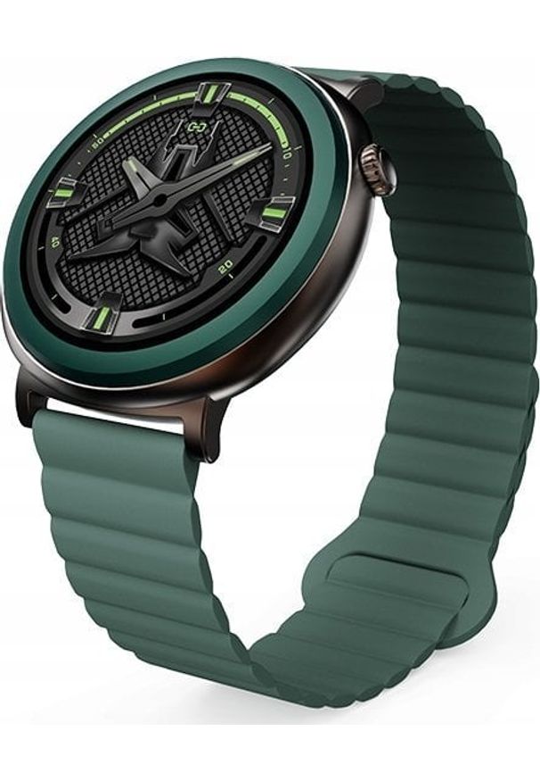 HiFuture smartwatch Aurora zielony/green HSSW11DG. Rodzaj zegarka: smartwatch. Kolor: zielony