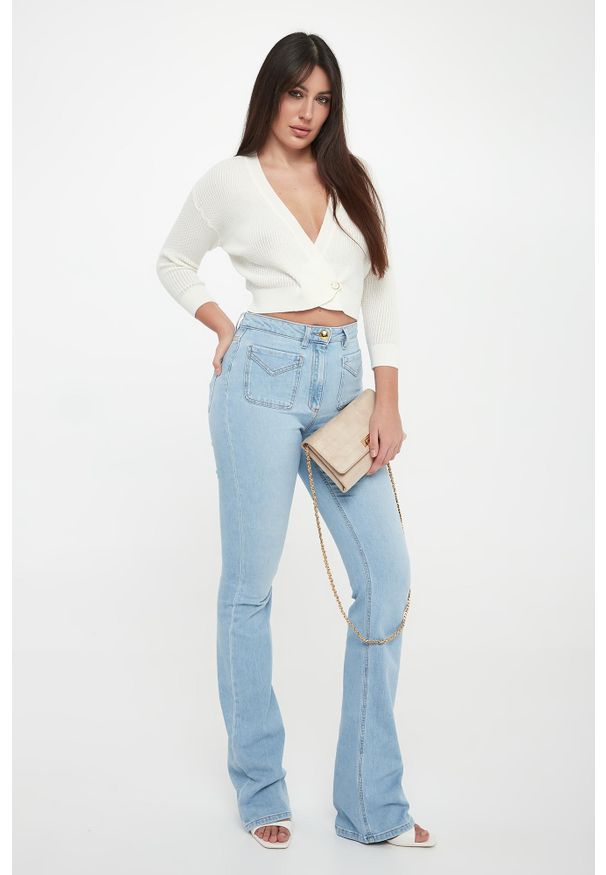 Elisabetta Franchi - Kardigan damski ELISABETTA FRANCHI