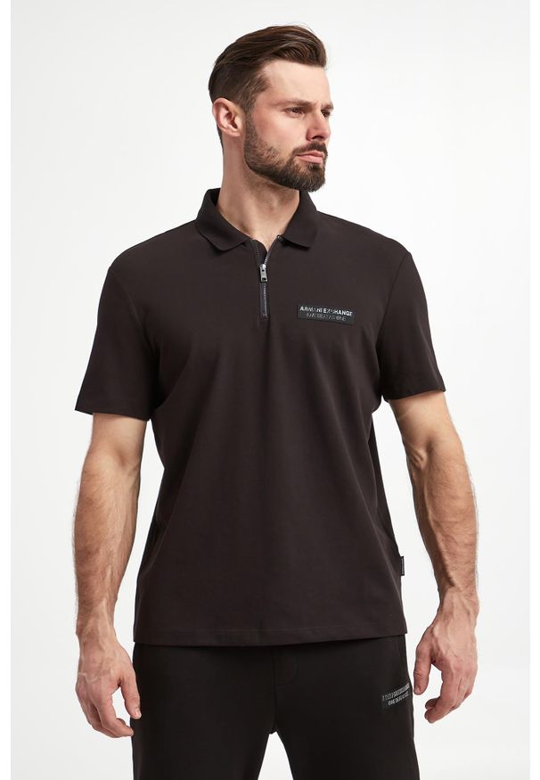 Armani Exchange - Polo męskie ARMANI EXCHANGE. Typ kołnierza: polo