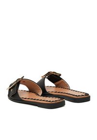 DeeZee Klapki 760-4 Czarny. Kolor: czarny. Materiał: skóra #5