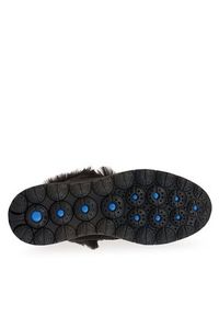 Geox Śniegowce D Spherica 4x4 B Abx D3626C 00022 C9999 Czarny. Kolor: czarny. Materiał: zamsz, skóra