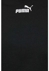 Puma t-shirt 847116 damski kolor czarny. Kolor: czarny. Materiał: dzianina. Wzór: aplikacja #2
