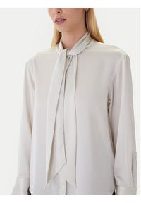 Calvin Klein Bluzka LV044D125G Beżowy Regular Fit. Kolor: beżowy. Materiał: syntetyk #5
