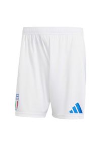 Adidas - Szorty Italy 24 Home. Kolor: biały. Materiał: materiał