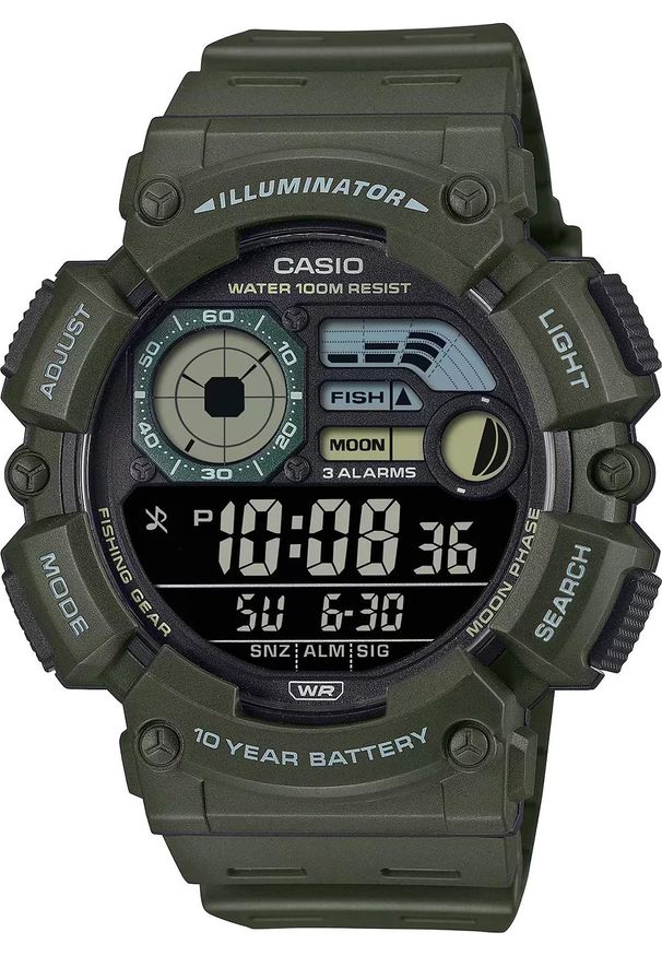 Zegarek Casio Zegarek męski Casio WS-1500H-3BVEF